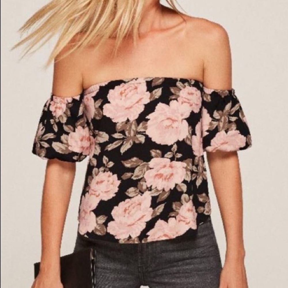 REFORMATION Pamplemousse Top
